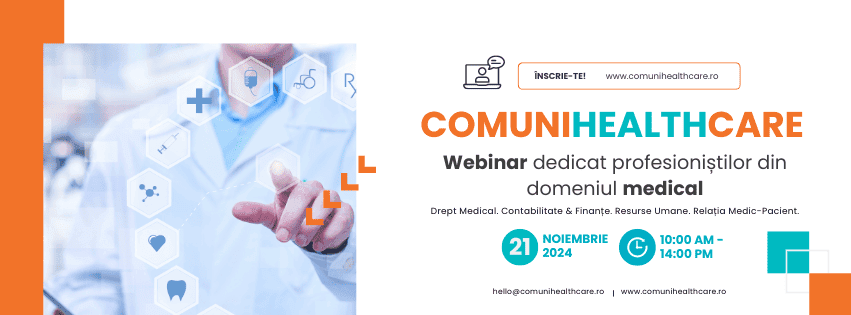 Webinar ComuniHealthCare 21 noiembrie 2024