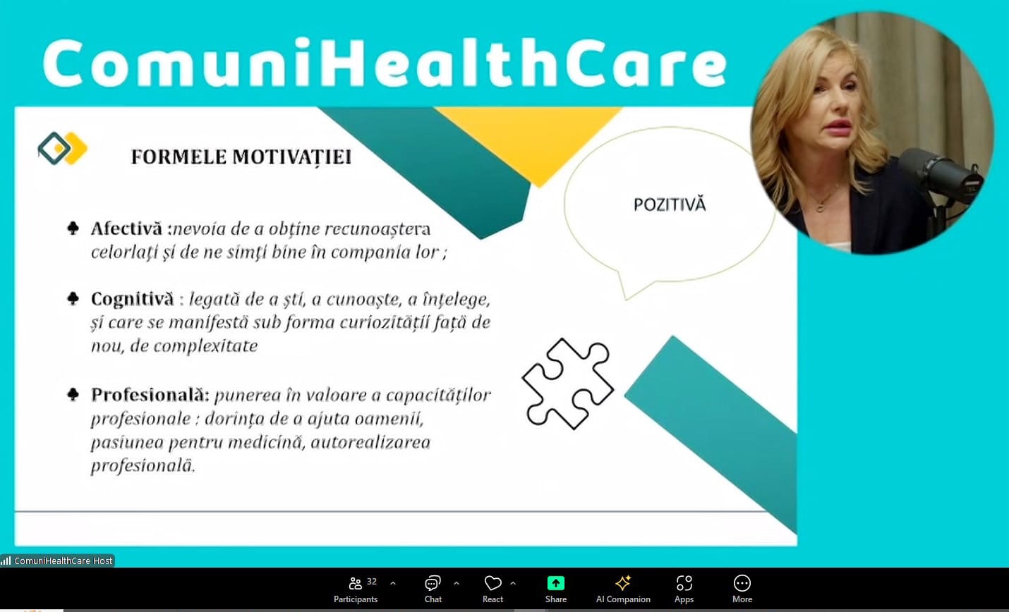 Webinar ComuniHealthCare 21 noiembrie 2024